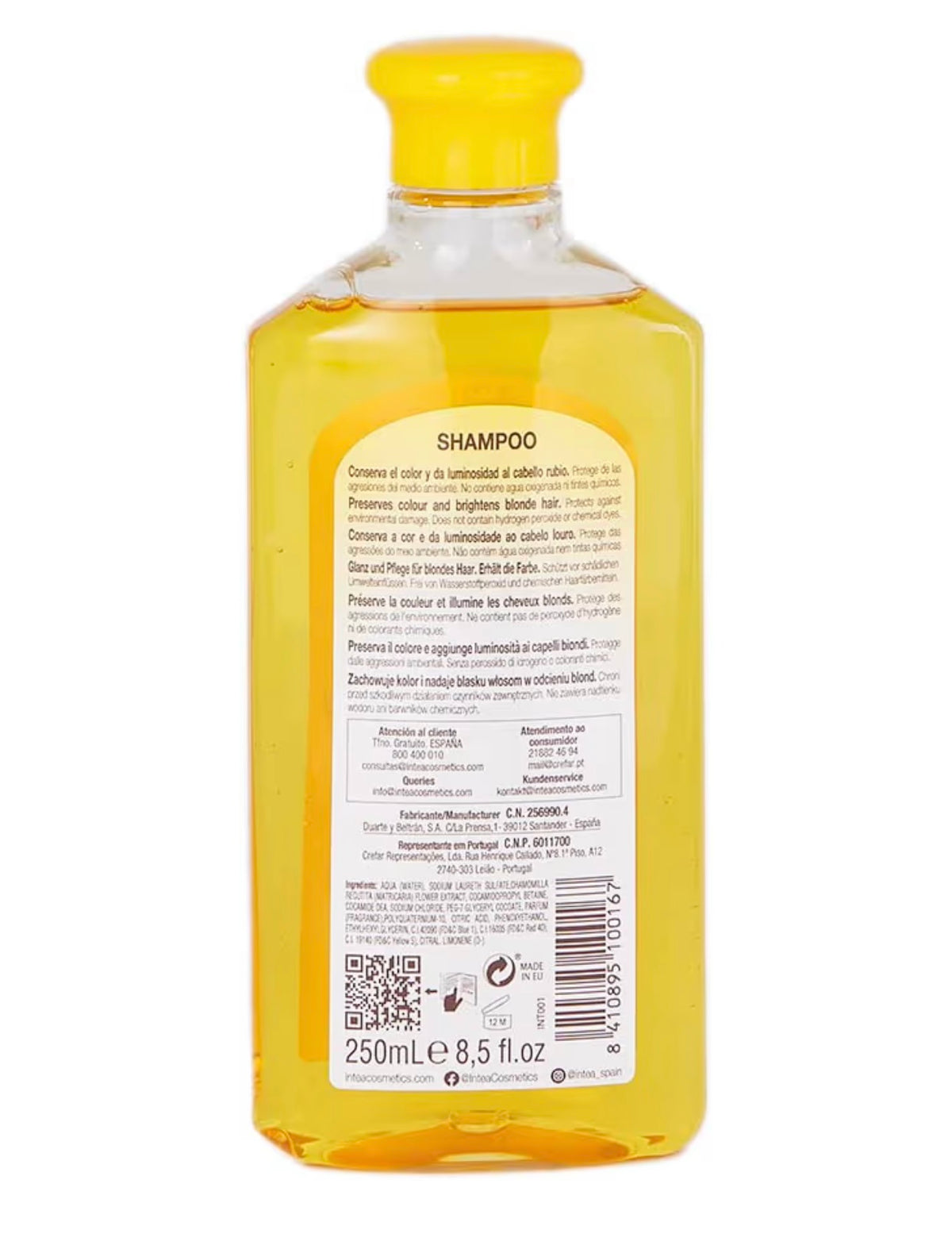 Camomila Intea - Blonde Highlights - shampoo for blonde hair - 250 ml