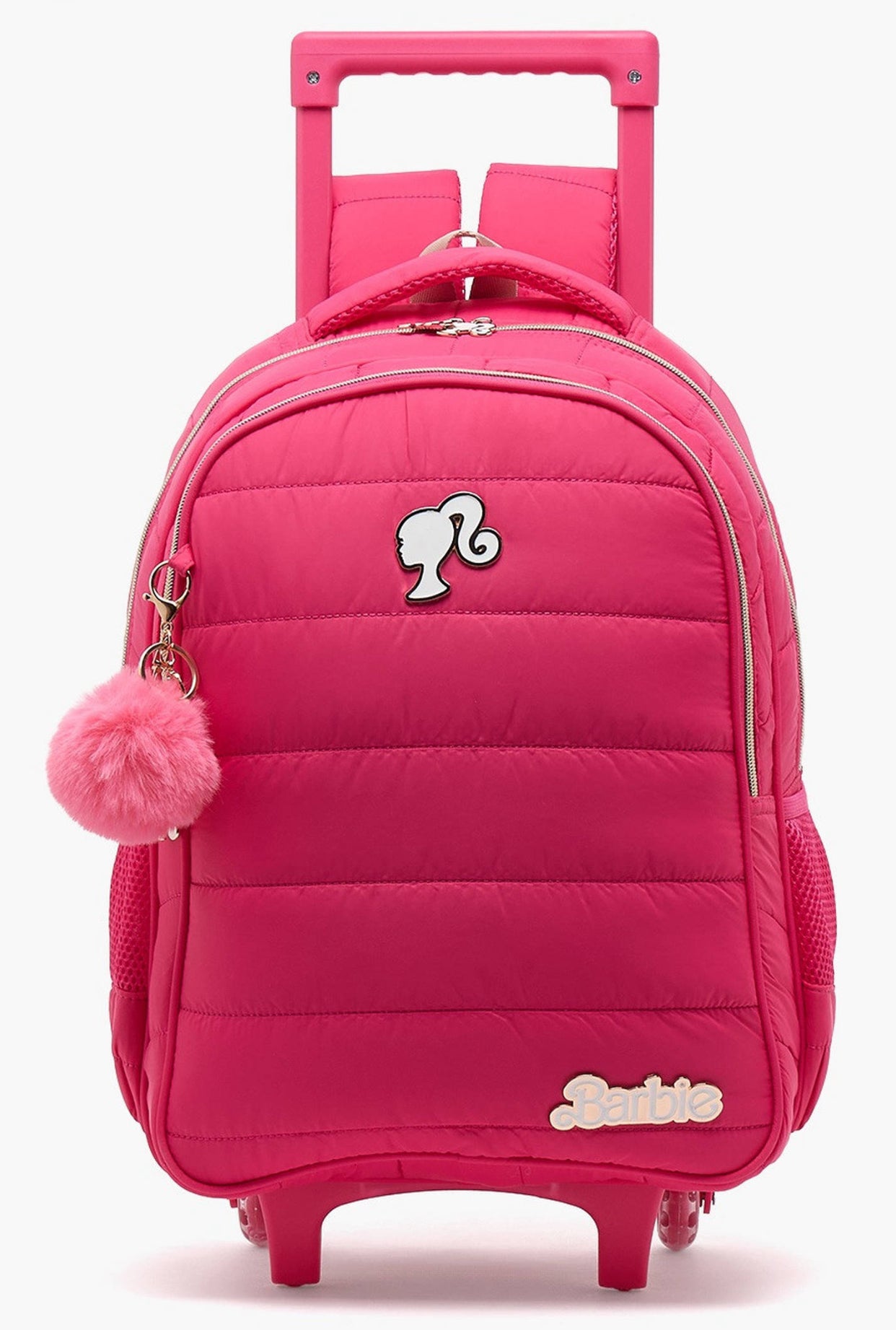 Barbie Textured Trolley Bag - 18 inches