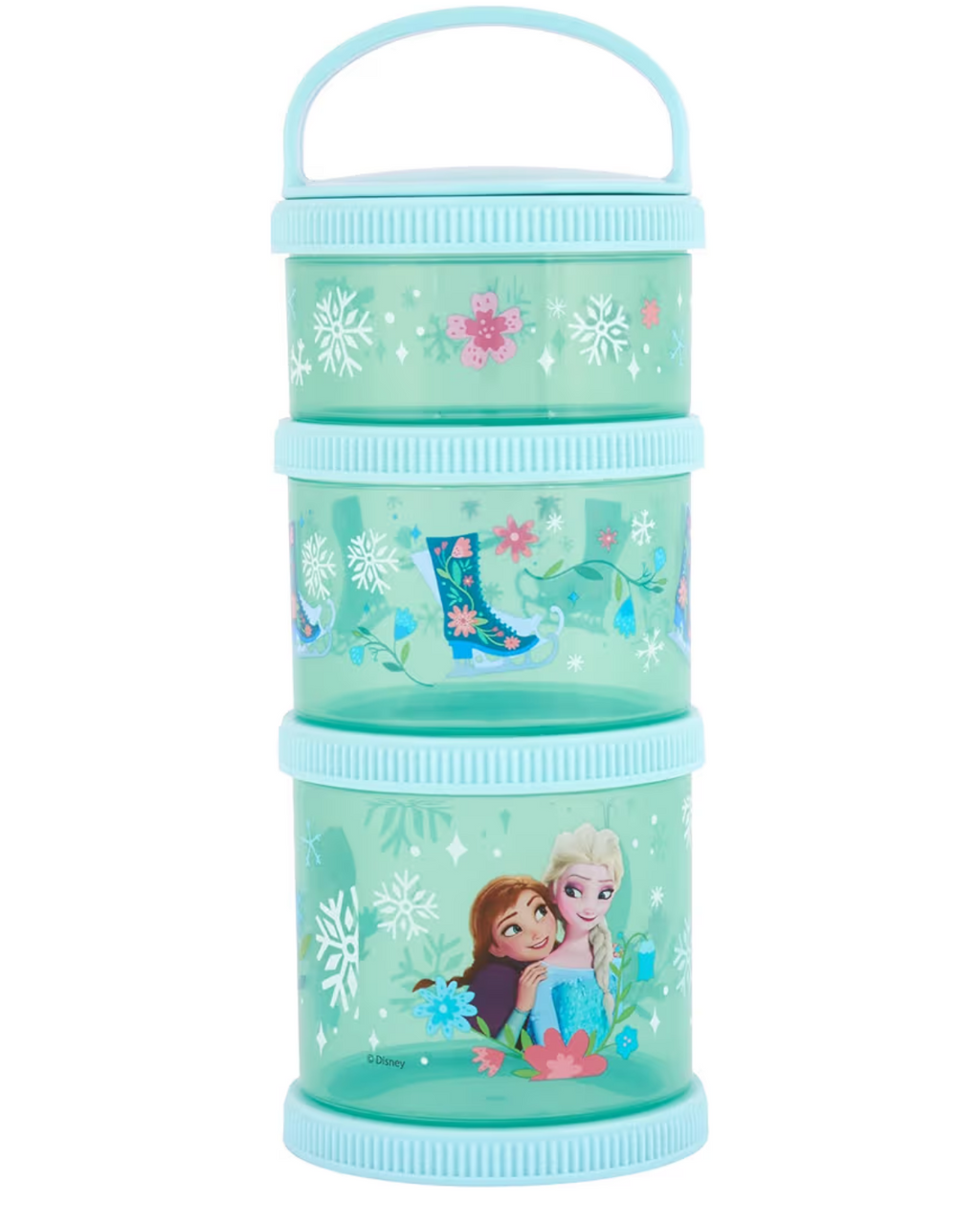 Disney Frozen Stackable Snack Containers, 3 Piece Set
