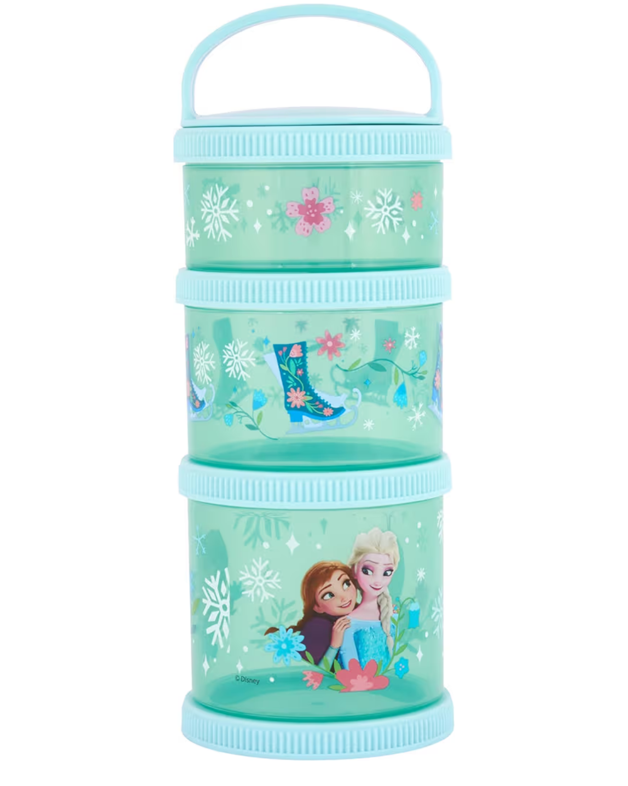 Disney Frozen Stackable Snack Containers, 3 Piece Set