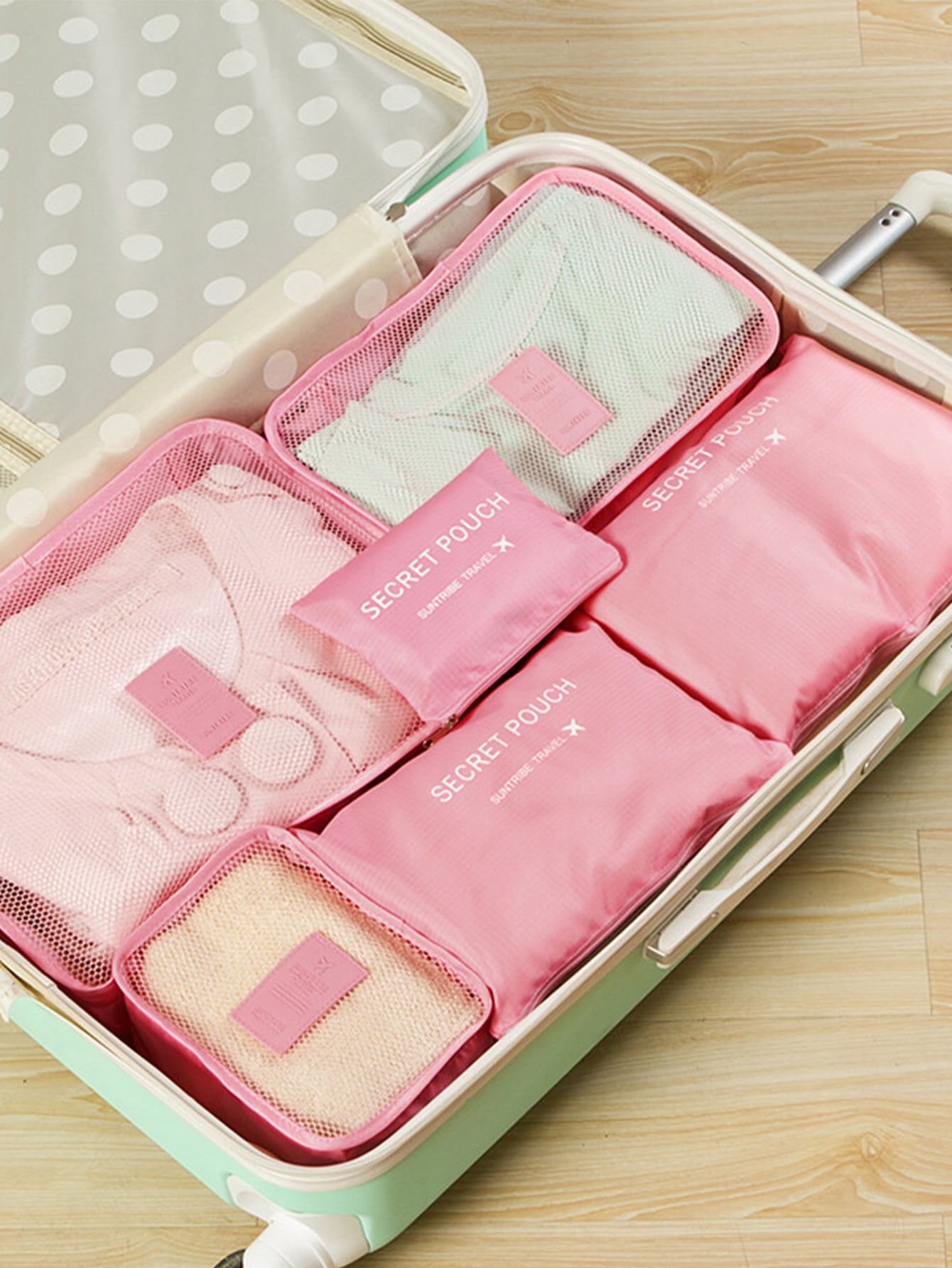 6pcs Travel Packing Cubes (immediate)