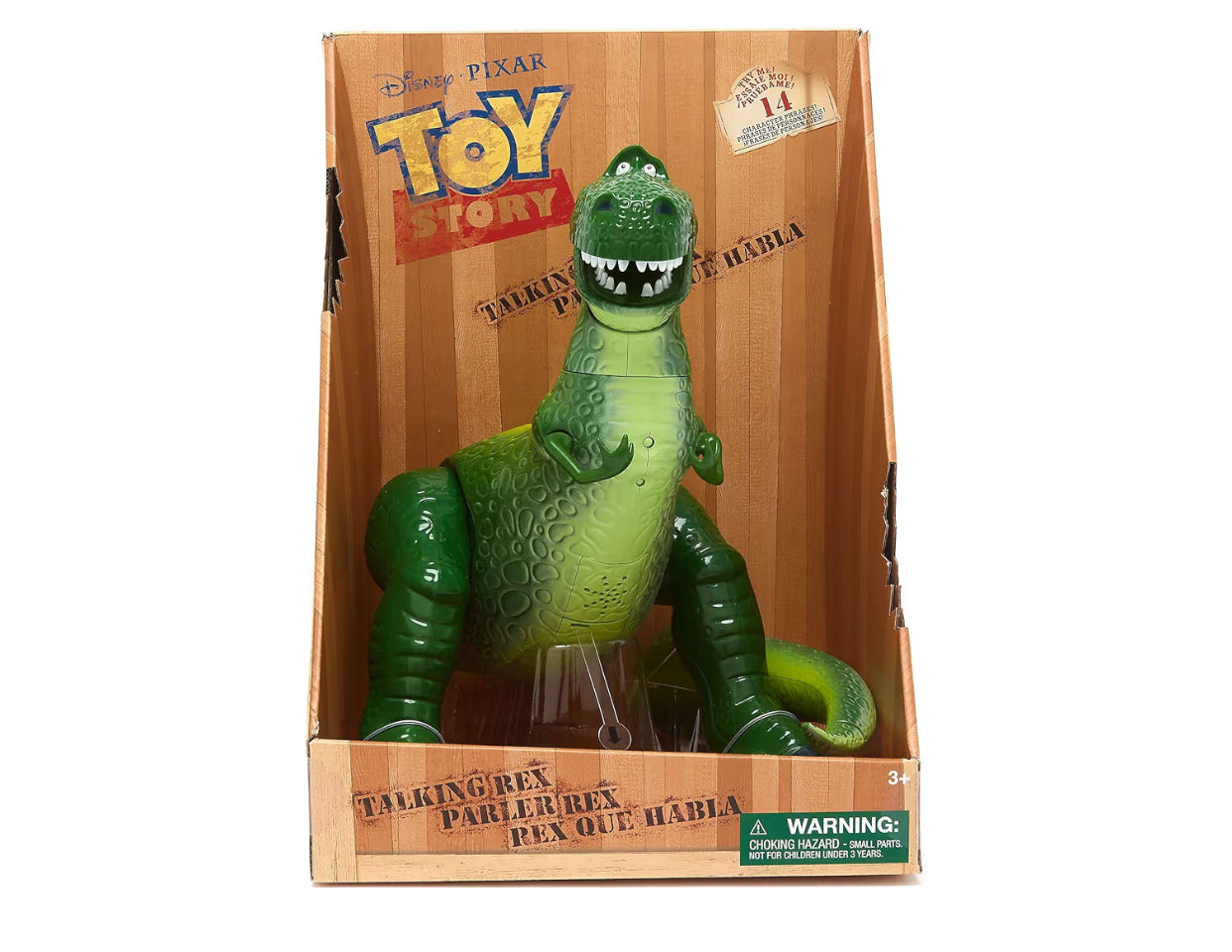 Disney Store Official Interactive Talking Action Figure, Pixar's Toy StoryFeaturing 15+ English Phrases, Interacts with Other Characters