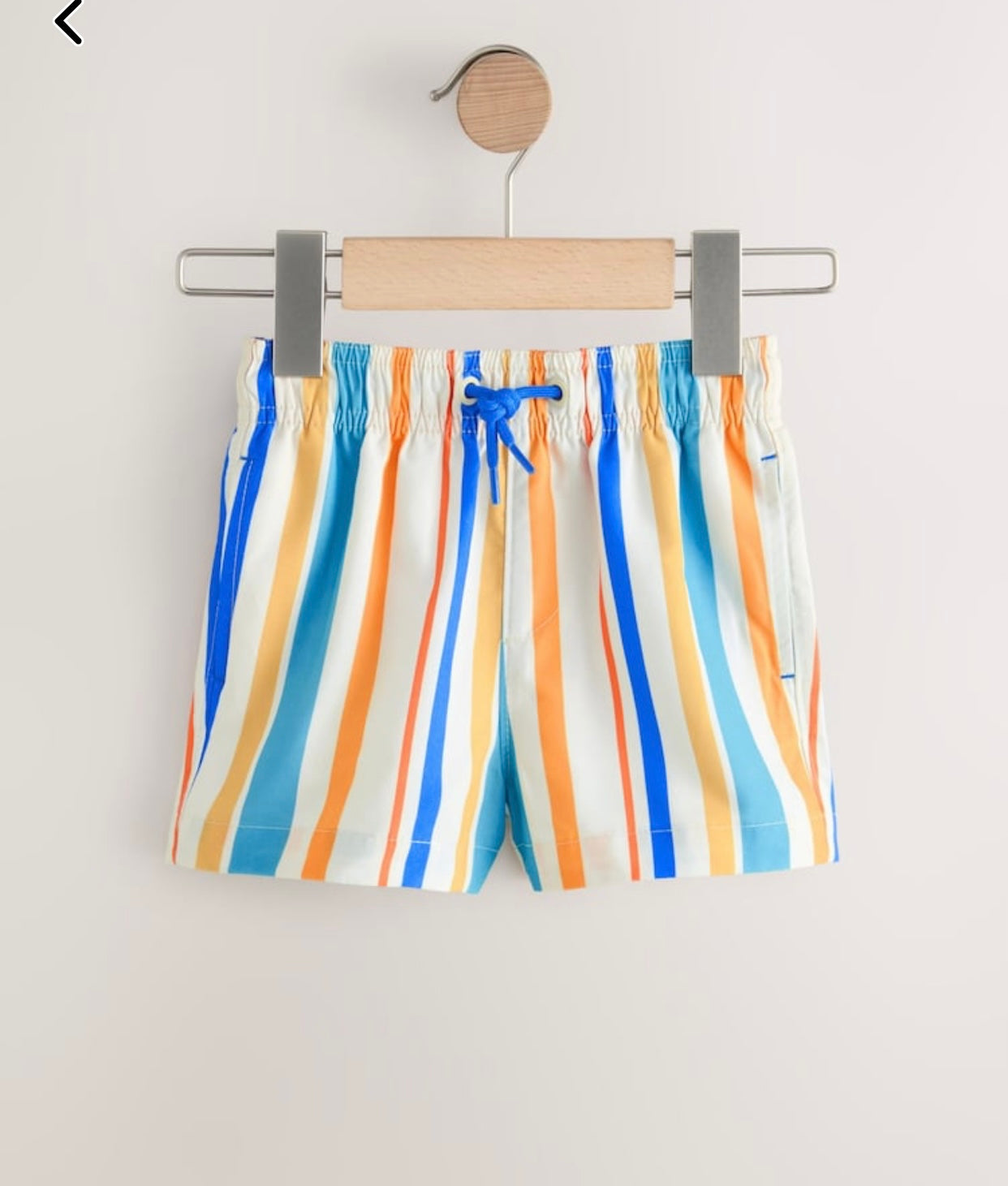 Orange/White Printed Swim Shorts 2 Pack