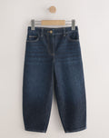 Dark Wash Barrel Jeans (3-16yrs)