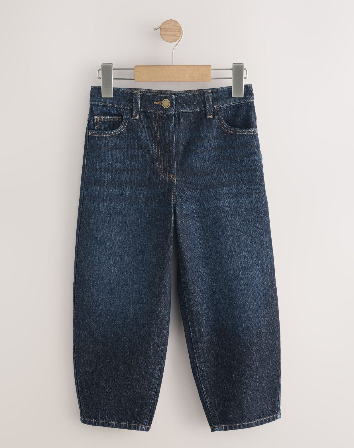 Dark Wash Barrel Jeans (3-16yrs)