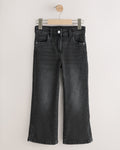 Charcoal Grey Flare Jeans
