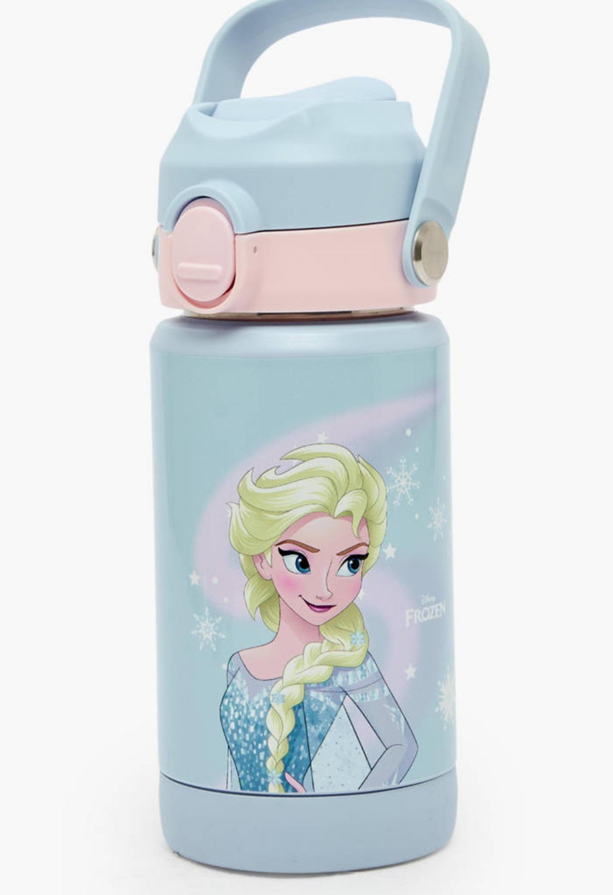 Disney Frozen Print Stainless Steel Water Bottle 500 Ml
