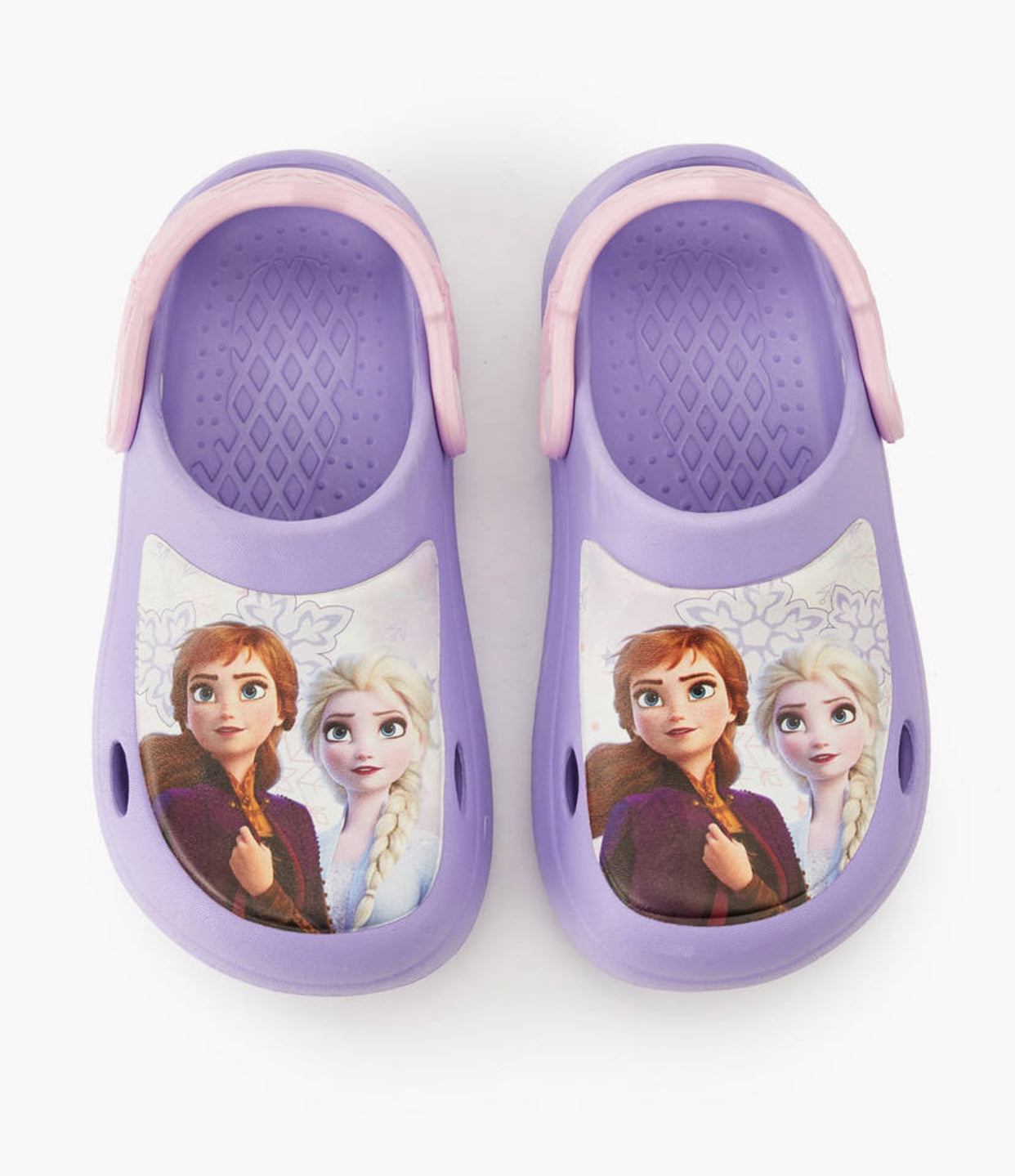 Disney Clogs with Cutout Design, Frozen Print