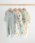 Minerals Baby Hamish Sleepsuits 4 Pack