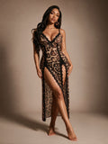 Woman Leopard Cami Dress