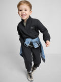Funnel Neck Sweatshirt and Cuffed Joggers Set