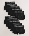 Black with Grey Waistband Trunks 10
Pack