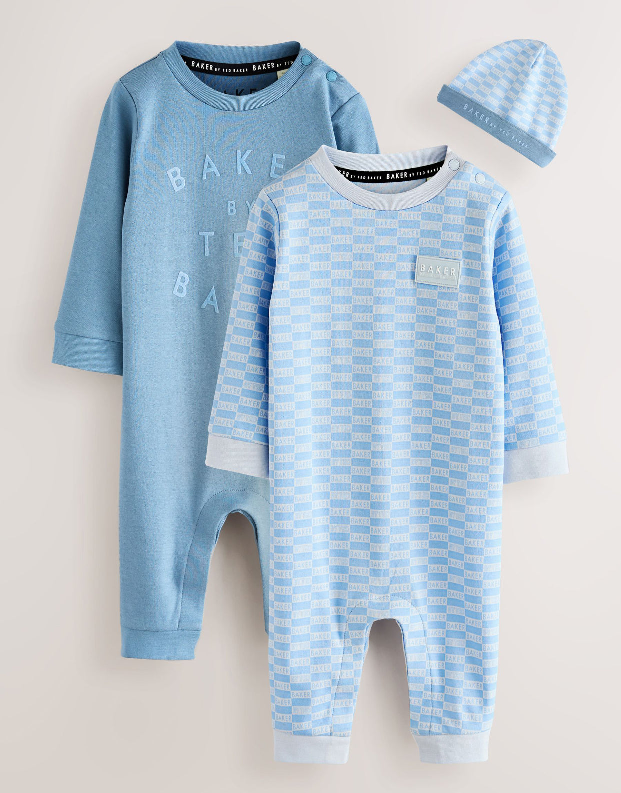 Baker by Ted Baker Romper and Reversible Hat Set