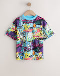 Blue/Multi Pokémon Short Sleeve T-Shirt