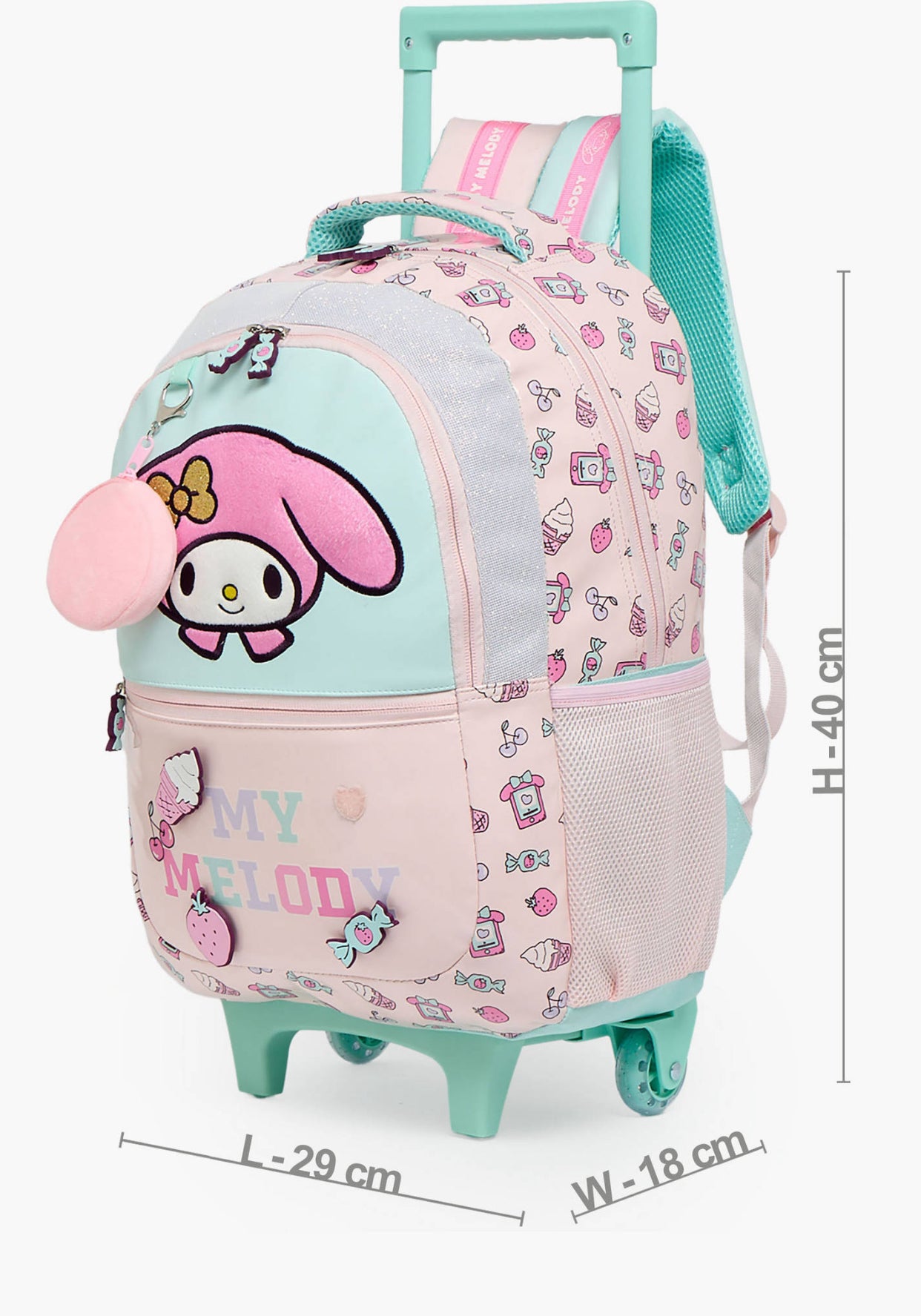 My Melody Trolly Bag 18 inch