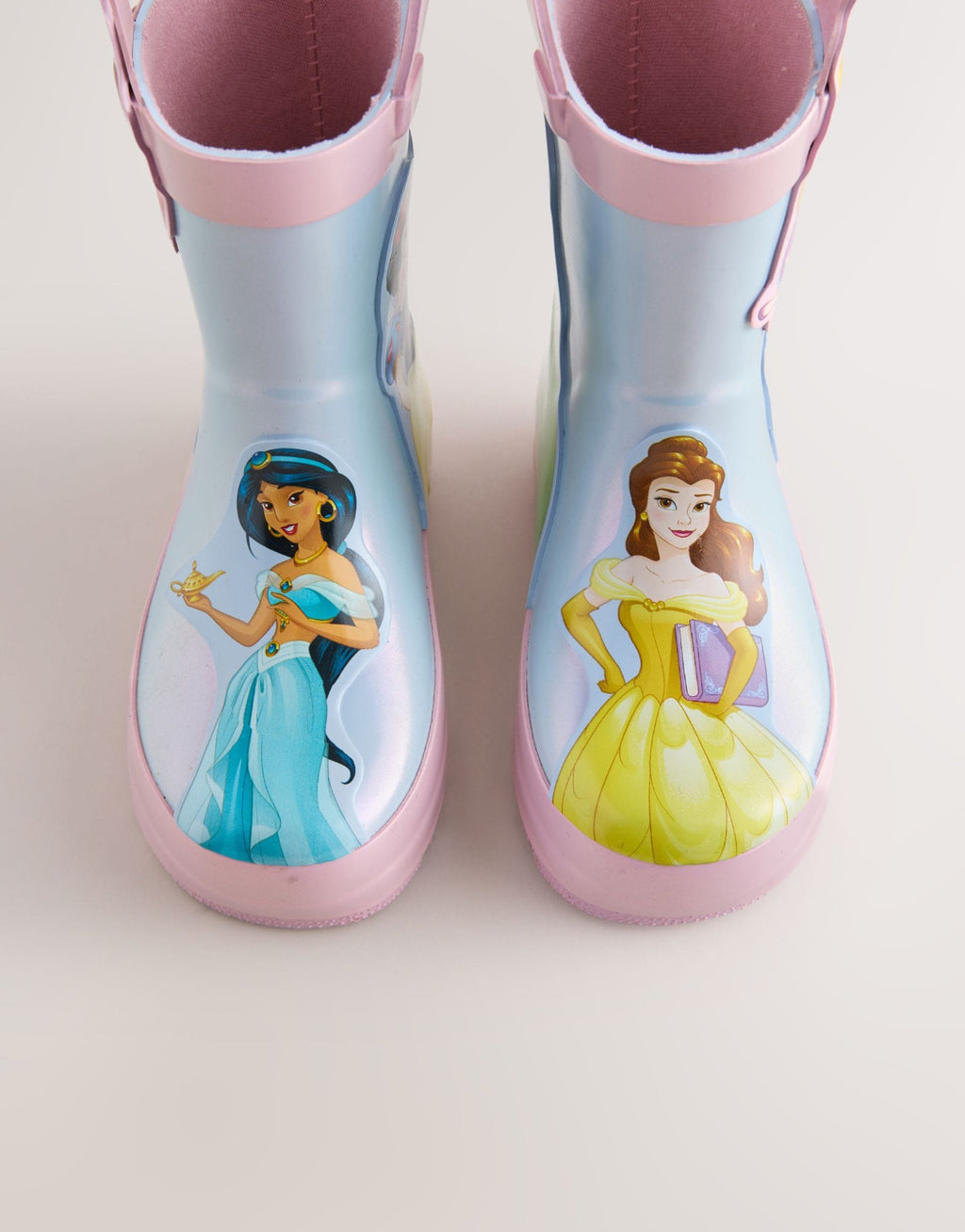 Blue/Pink Disney Princess Handle Wellies