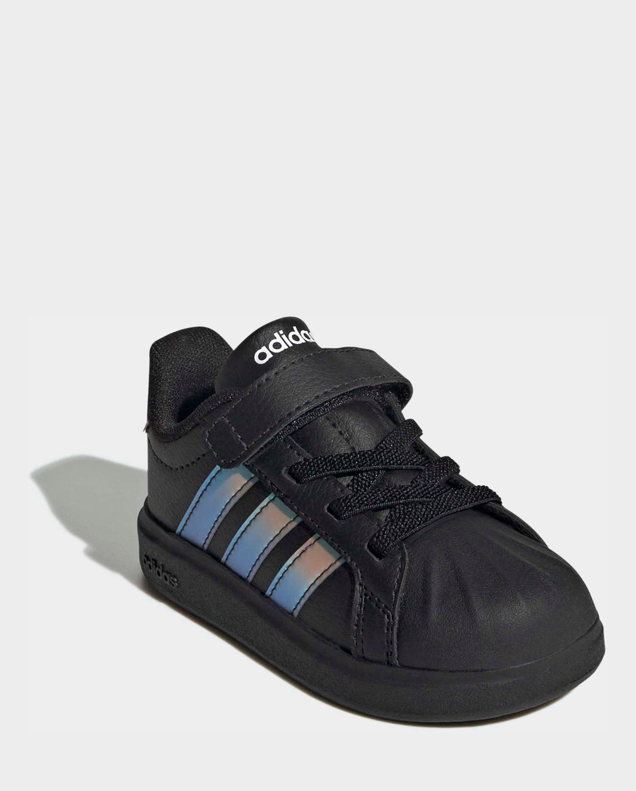 adidas Black Street Talk Infant Trainers