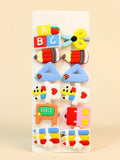 12pcs school hair clips