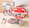 Disney Mickey & Minnie Pattern Layered Stainless Steel Insulated Lunch Box