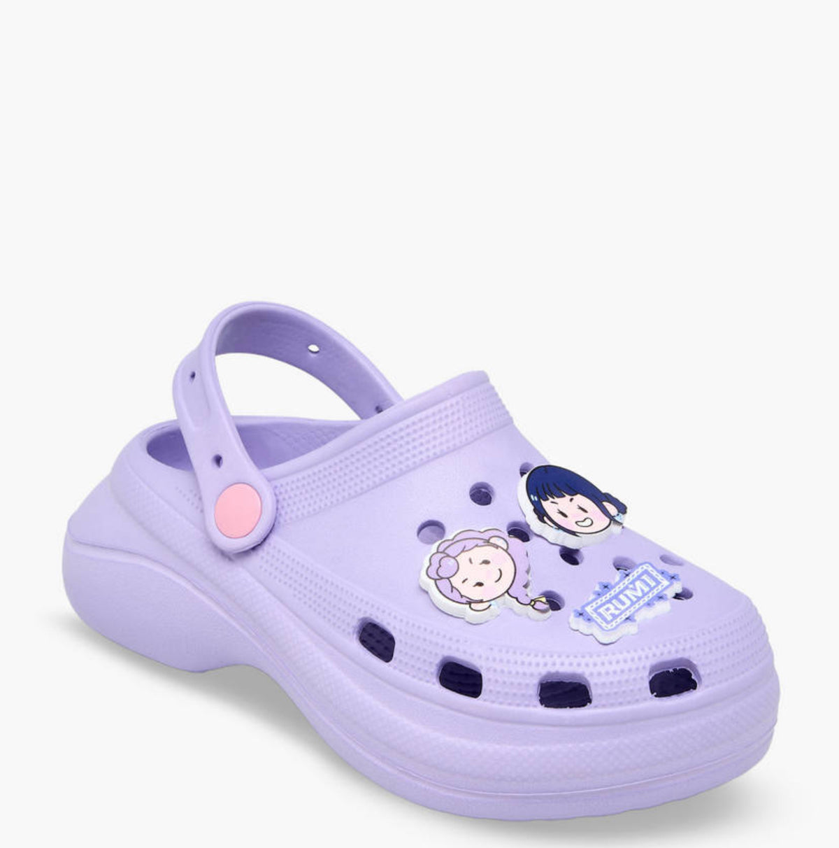 KPop Demon Hunters Girls Jibbitz Detail Clogs