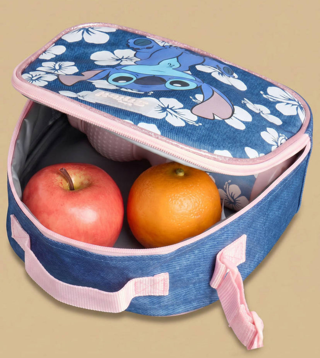 Stitch Print 5-Piece Trolley Backpack Set