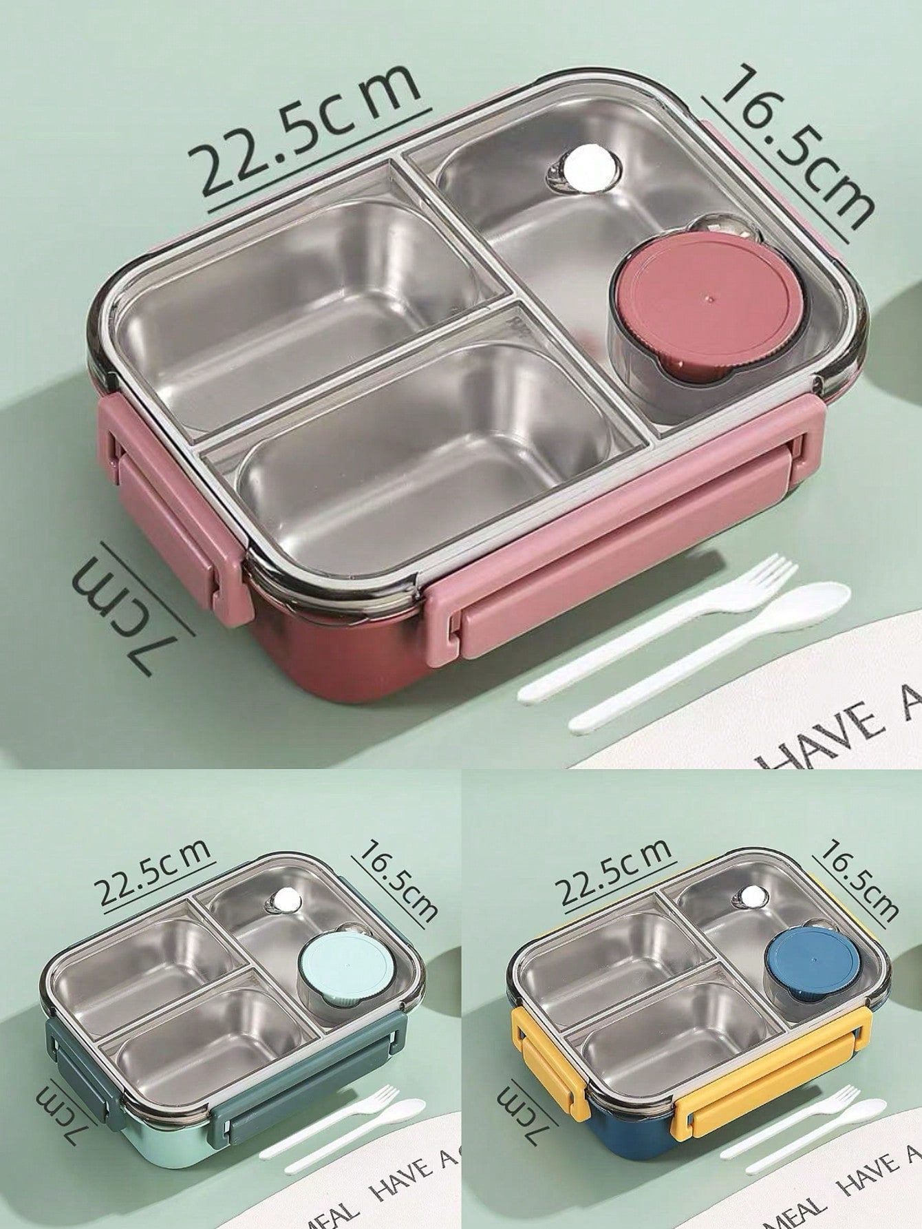 Stainless Steel Bento Lunch Box