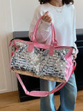 Sequin Travel Duffel Bag (immediate)