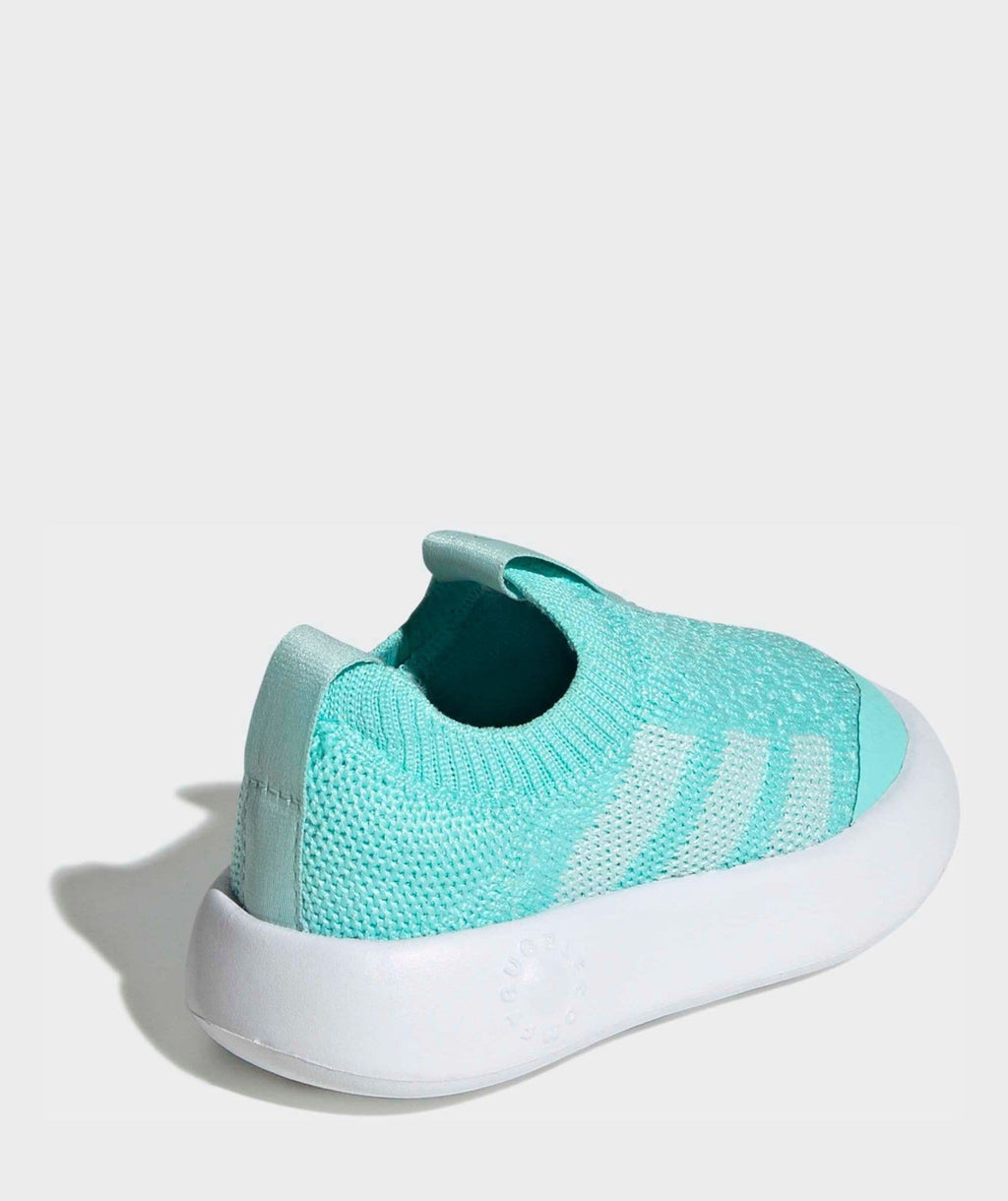 adidas Bright Teal Bubblecomfy Slip On Infant Trainers