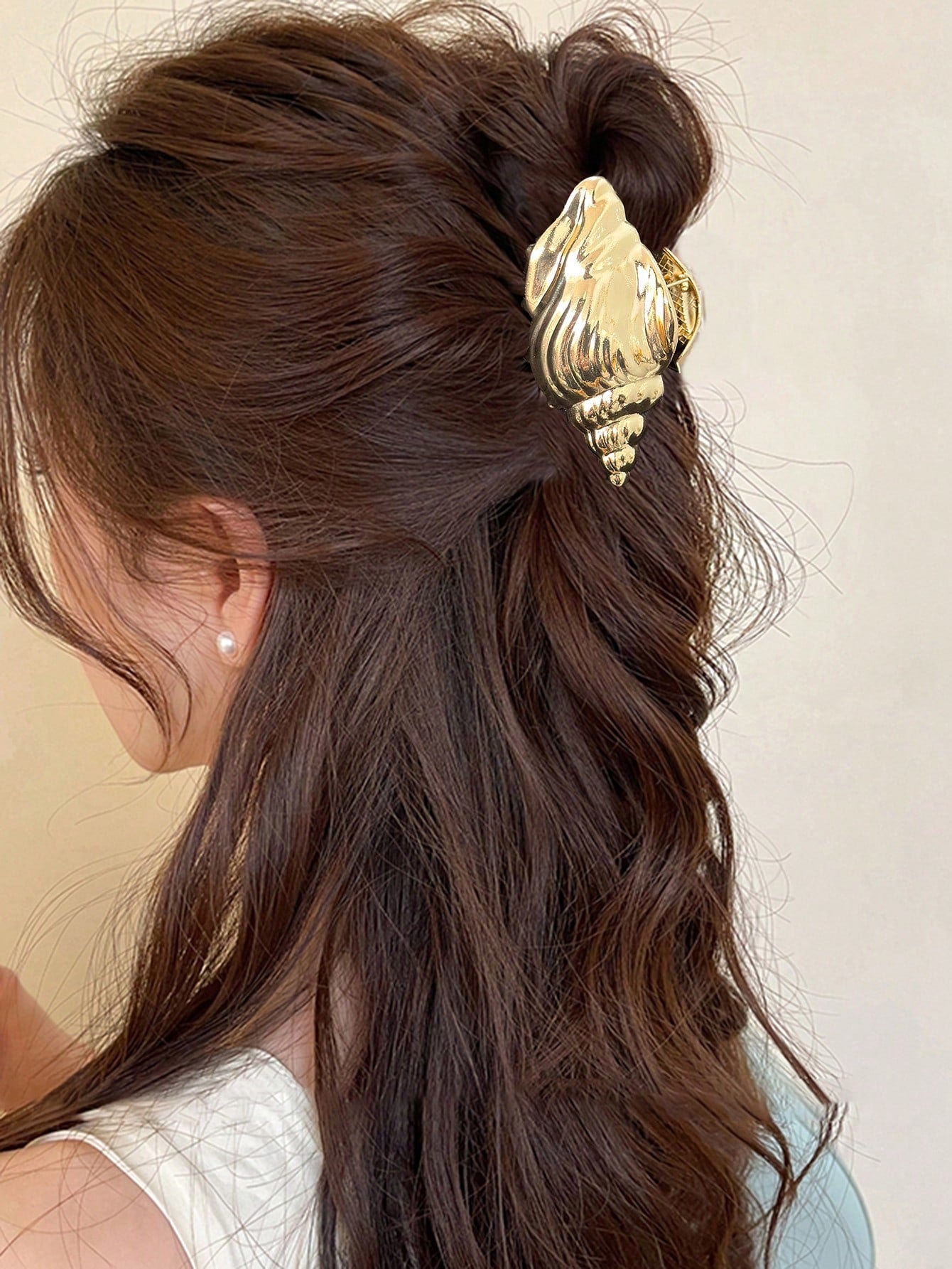 1pc Summer Beach Seashell Hair Claw
