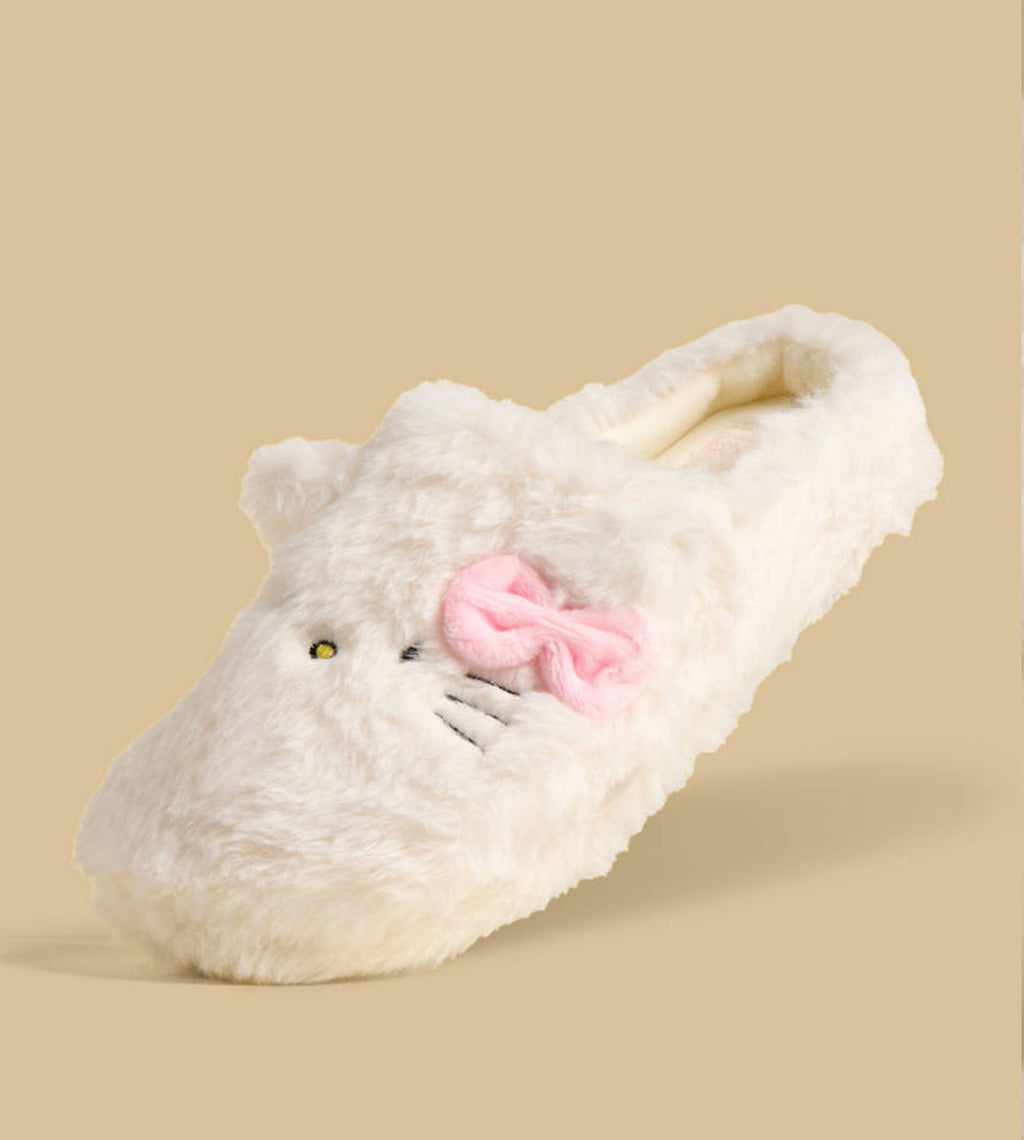 Hello Kitty Embroidered Bedroom Mules