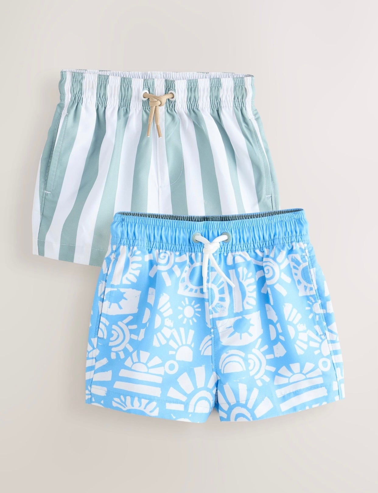 Blue/Green Swim Shorts 2 Pack
