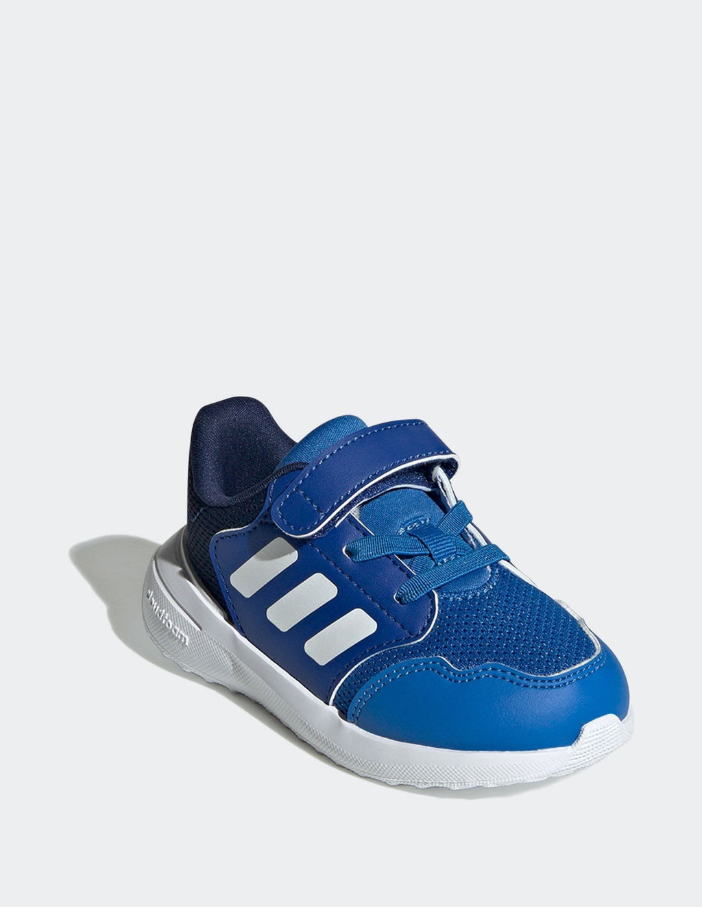 adidas Blue Hook and Loop Tensaur Run 3.0 Infant Trainers
