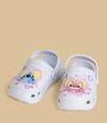 Stitch and Angel Embossed Clogs