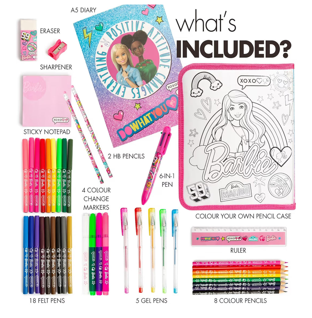 Barbie Stationary Kit Set