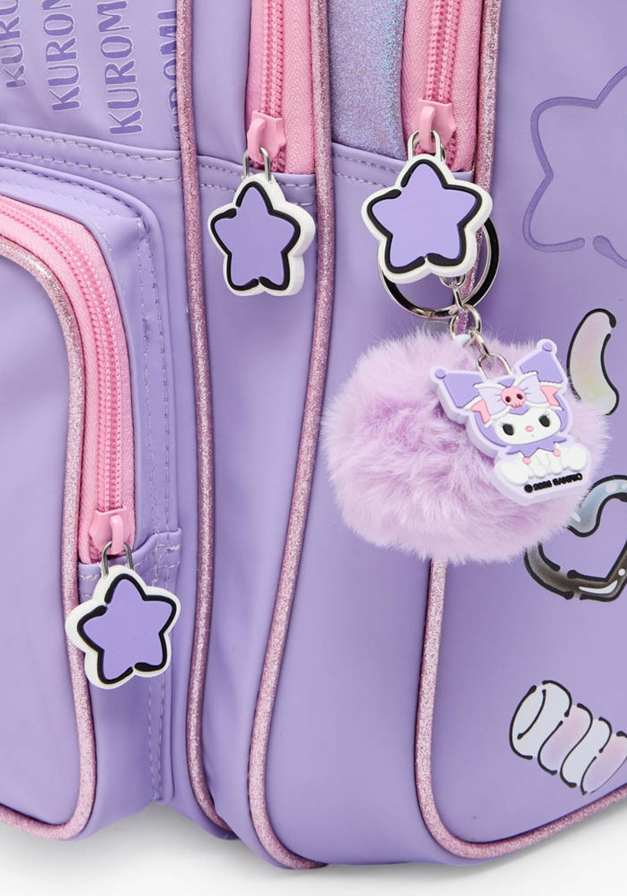 Kuromi Backpack 16 inch