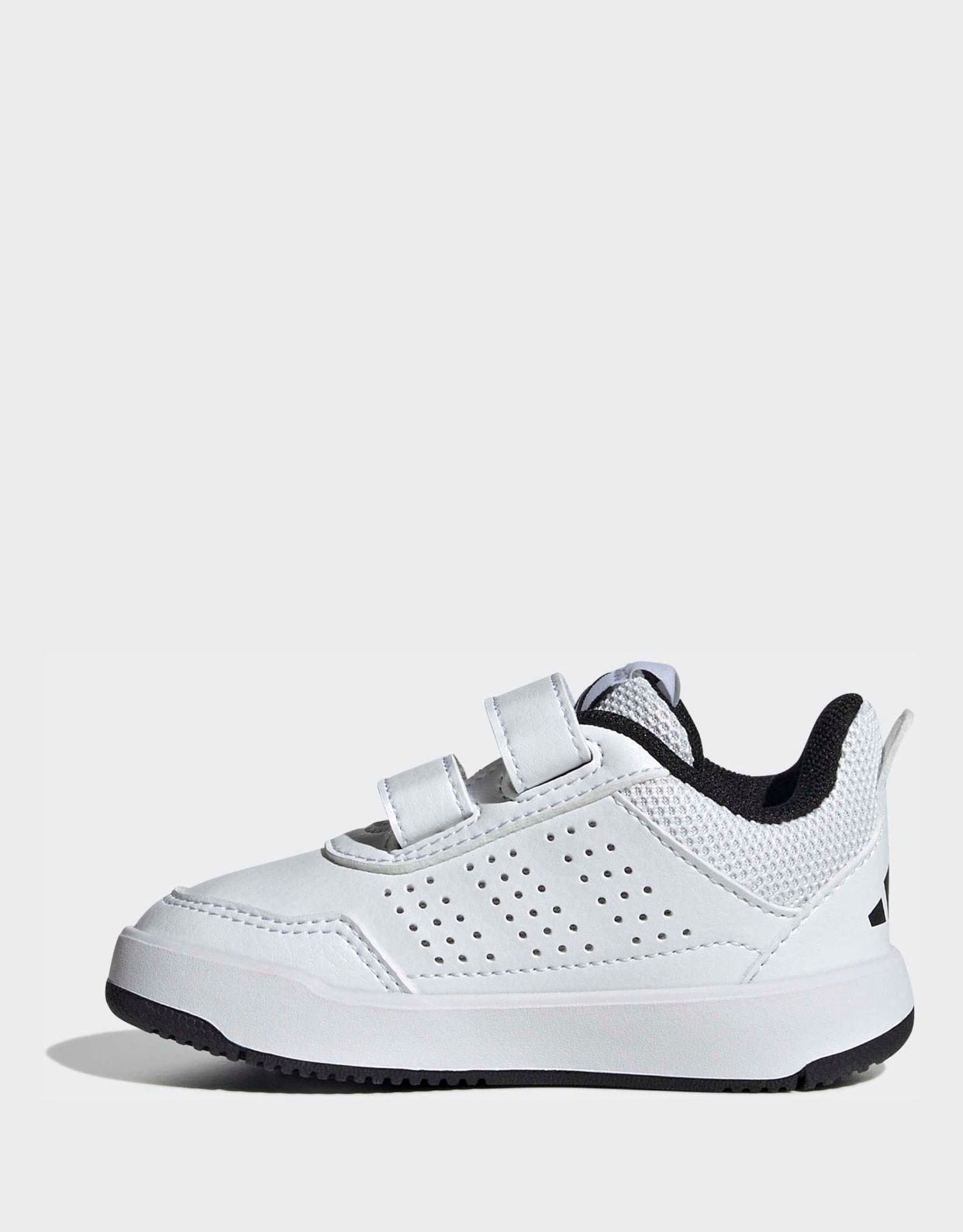 adidas White/Black Hook and Loop Tensaur Sport 3.0 Infant Trainers