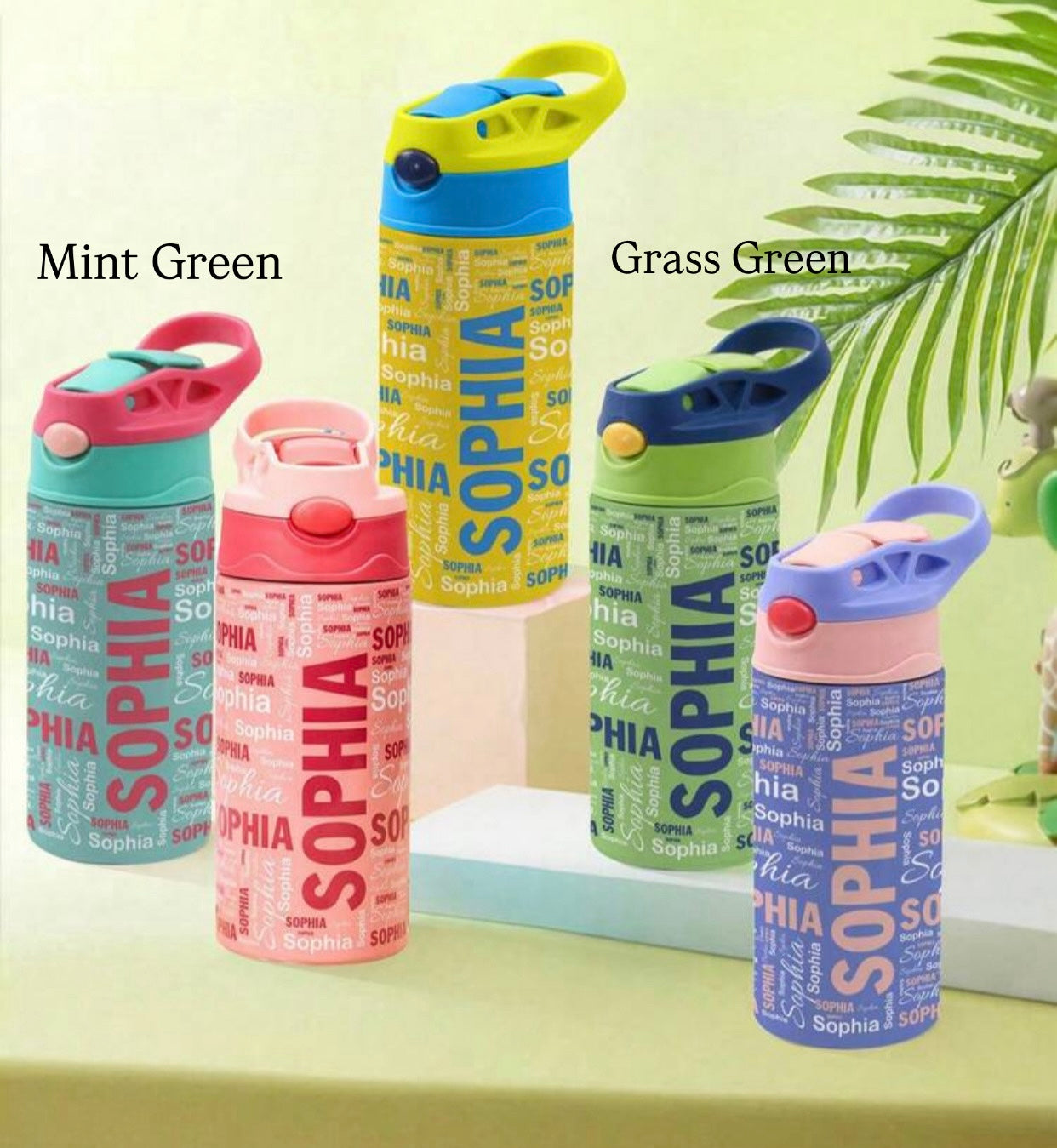 Customized 12oz Children's Stainless Steel Water Bottle