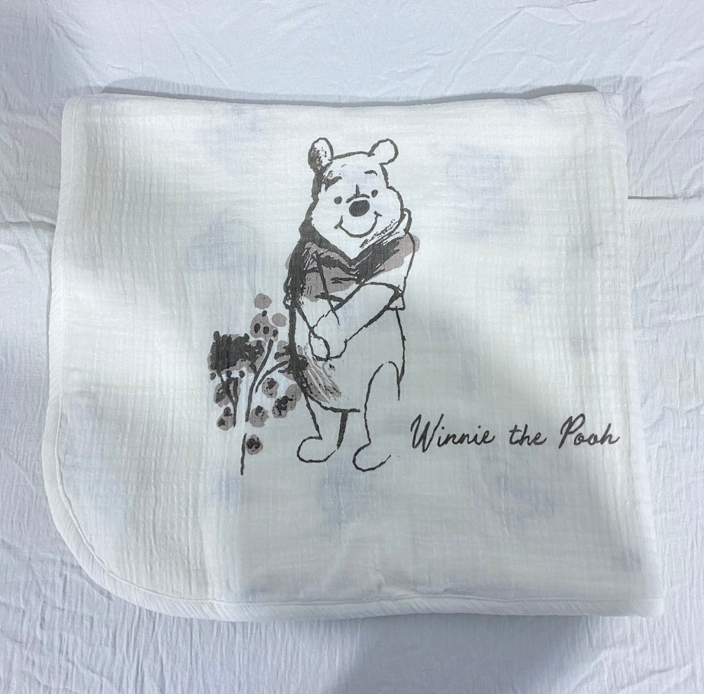 Winnie The Pooh Milestone Cotton Blanket (immediate)