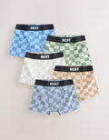 Multi Checkerboard Trunks 5 Pack