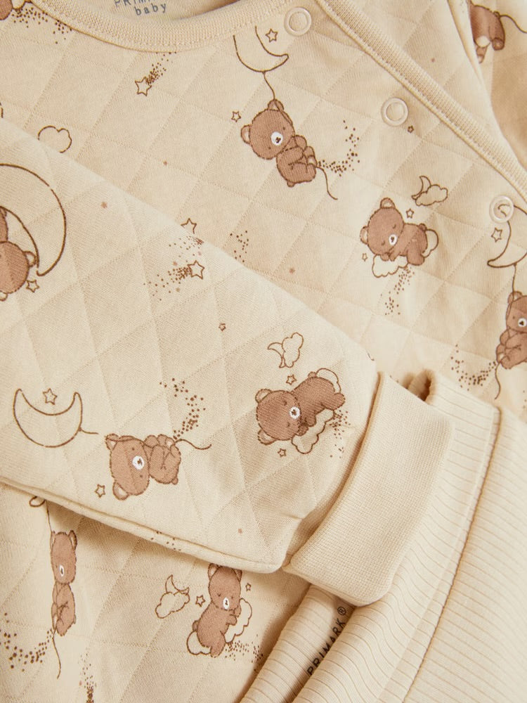 Primark 2pcs bear baby set (immediate)