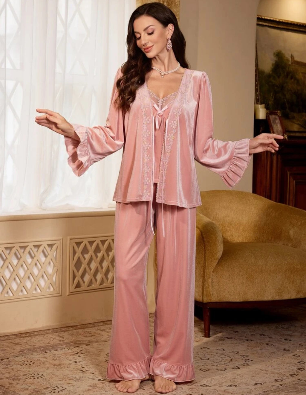 Woman Velvet Pyjama