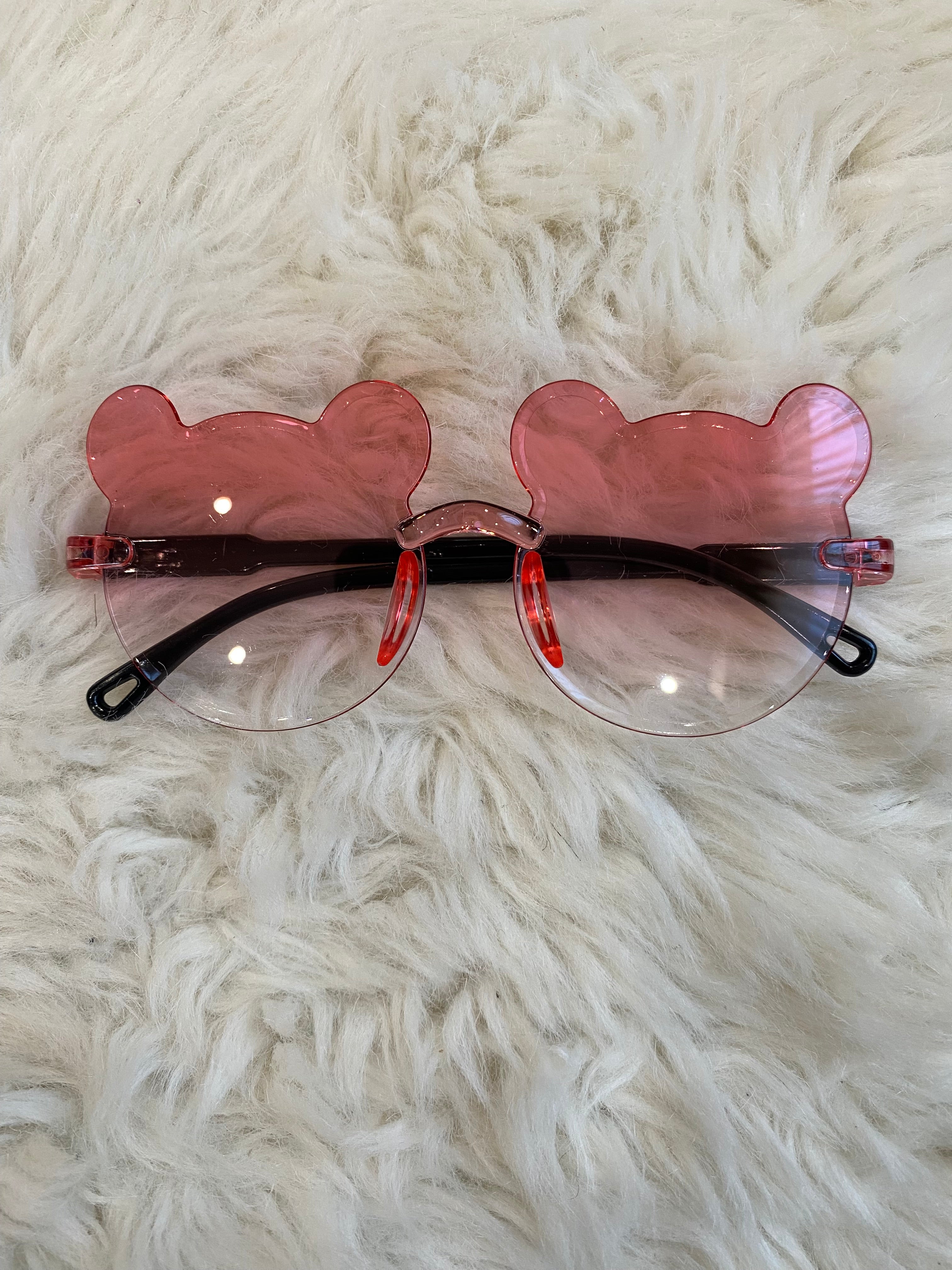1Pc Bear sunglasses (immediate)