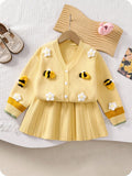 Young Girl 2pcs Knitwear Set