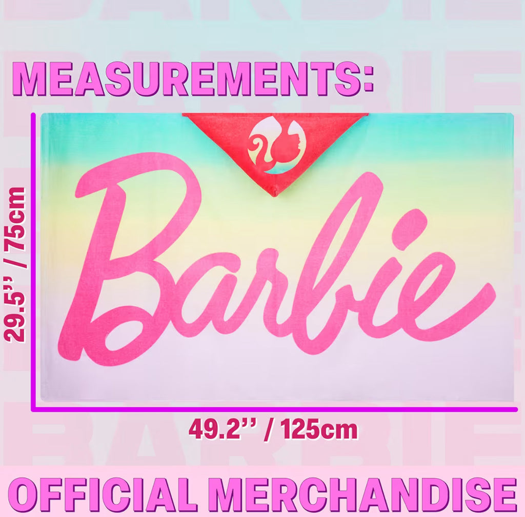 Barbie Hooded Towels for Girls