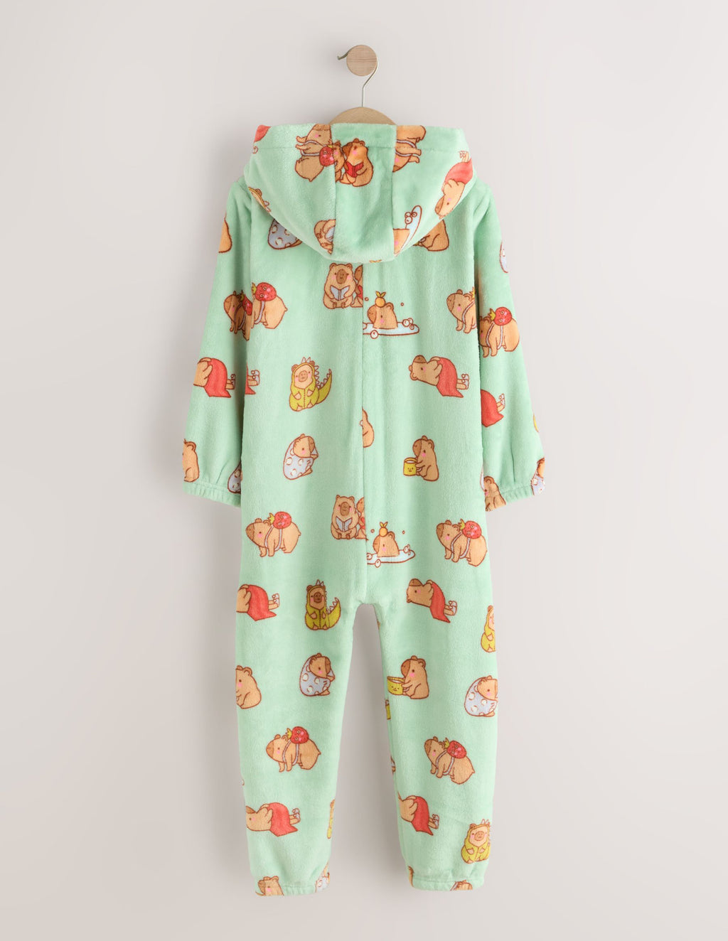 Blue Capybara Fleece All-In-One