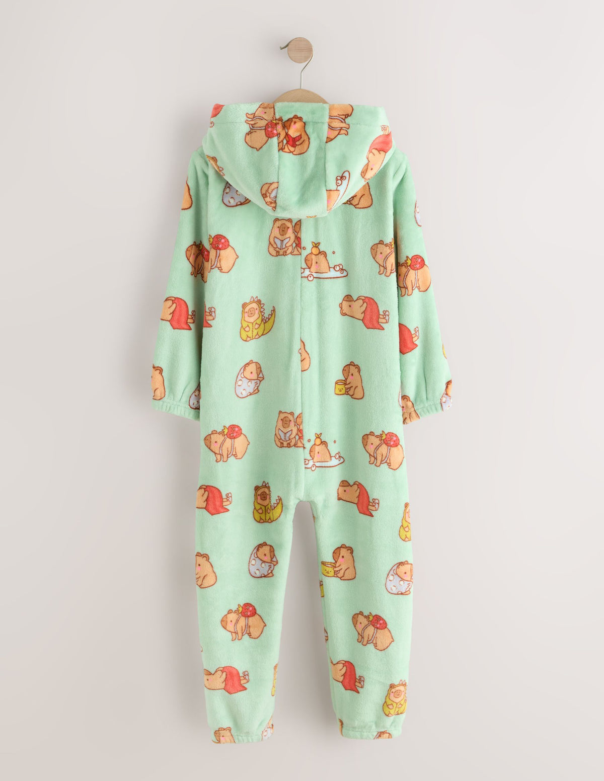 Blue Capybara Fleece All-In-One