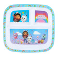 Gabby's Dollhouse 3-Section Children's Divided Plate