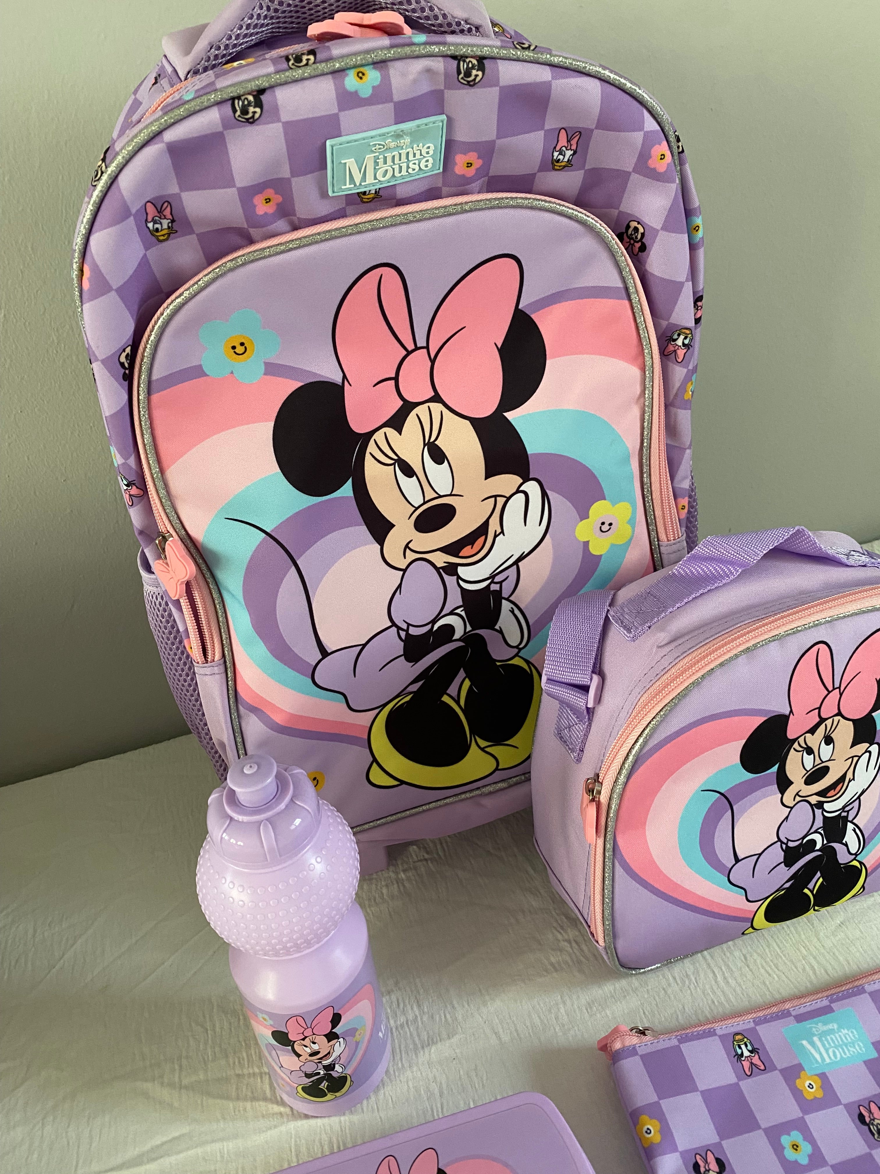 Minnie Mouse 5pcs School Bag Set (immediate)