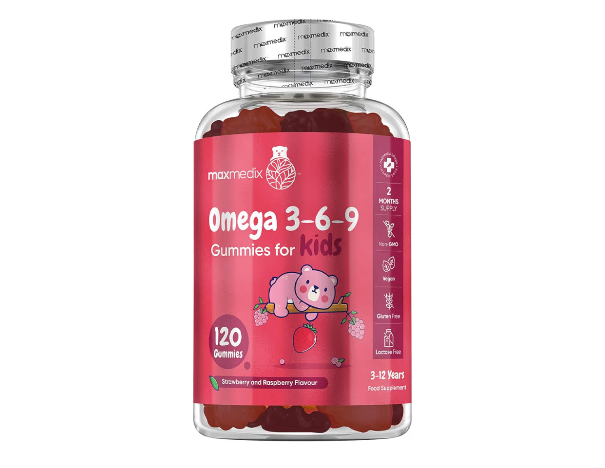 Omega 3 6 9 Gummies for Kids - 2 Months Supply