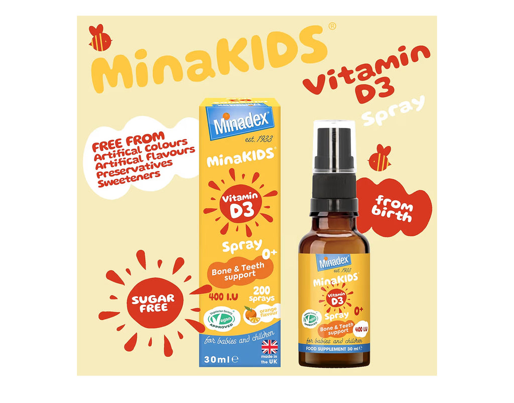 MinaKIDS Vitamin D3 Spray